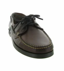 Paraboot Chaussures A Lacets Barth Marron Fonce -Chaussons Et Pantoufles Soldes Magasin 1409501 3