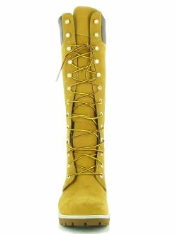 Timberland Bottes C3752r W Premium 14 Inch Jaune -Chaussons Et Pantoufles Soldes Magasin 1776801 3