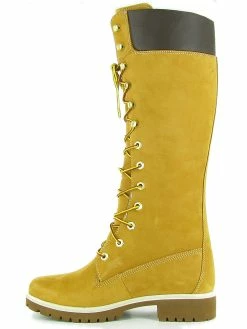 Timberland Bottes C3752r W Premium 14 Inch Jaune -Chaussons Et Pantoufles Soldes Magasin 1776801 4