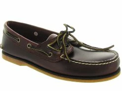Timberland Chaussures A Lacets 25077 Boat Classic Boat 2 Marron Fonce