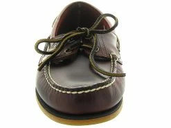 Timberland Chaussures A Lacets 25077 Boat Classic Boat 2 Marron Fonce -Chaussons Et Pantoufles Soldes Magasin 1991801 3