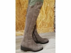 Donna Carolina Bottes 40.699.085 Taupe -Chaussons Et Pantoufles Soldes Magasin 3268801 4