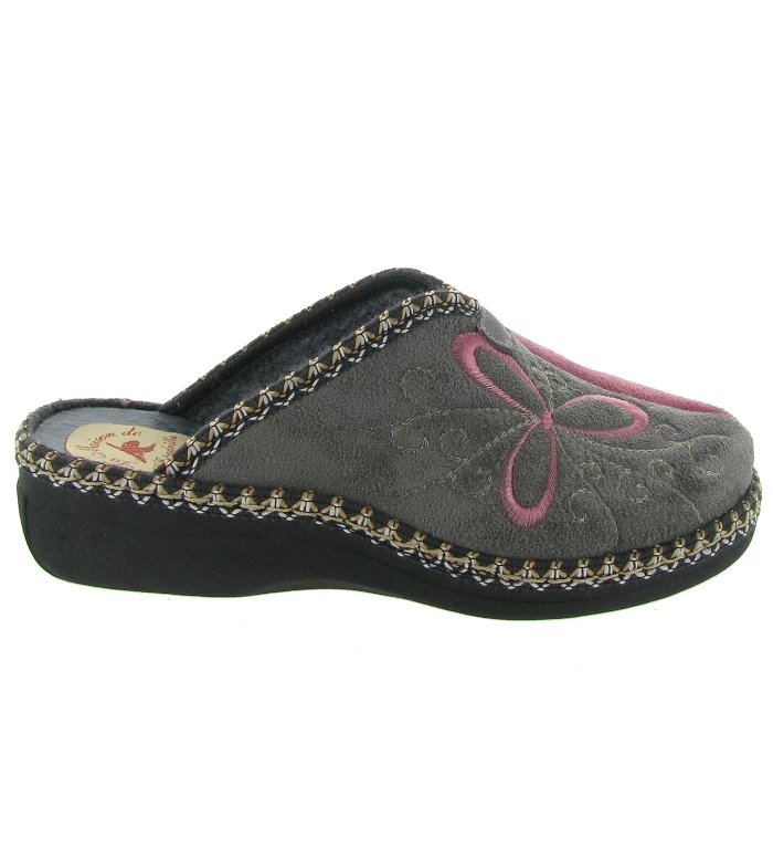 La Maison De L Espadrille Chaussons Et Pantoufles 4205 Rose 2 La Maison De L Espadrille Chaussons Et Pantoufles 4205 Rose – Image 2