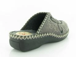 La Maison De L Espadrille Chaussons Et Pantoufles 4205 Gris -Chaussons Et Pantoufles Soldes Magasin 4658401 5