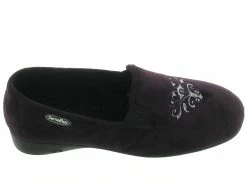 Semelflex Chaussons Et Pantoufles Marie Chantal Violet -Chaussons Et Pantoufles Soldes Magasin 4694401 3
