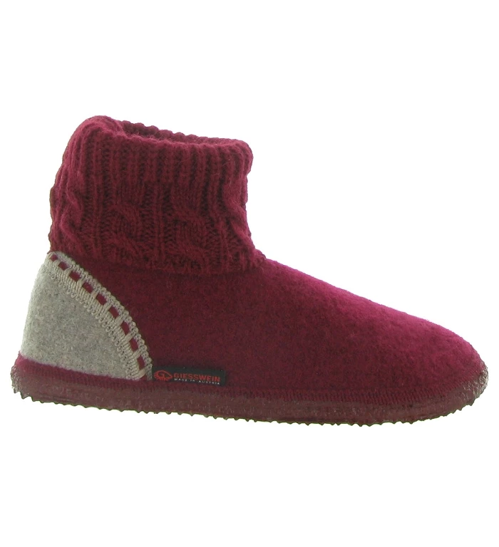 Giesswein Chaussons Et Pantoufles Freiburg Fushia 2 Giesswein Chaussons Et Pantoufles Freiburg Fushia – Image 2