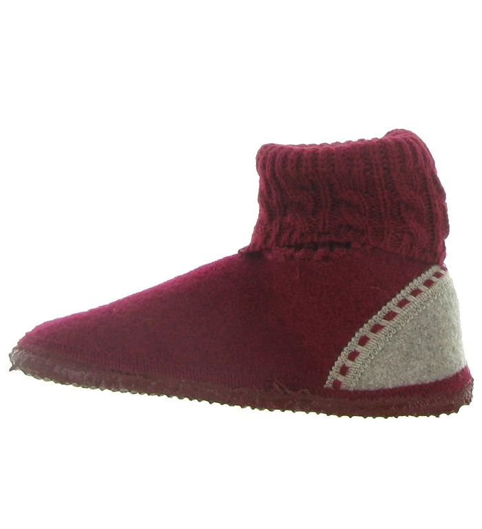 Giesswein Chaussons Et Pantoufles Freiburg Fushia 3 Giesswein Chaussons Et Pantoufles Freiburg Fushia – Image 3