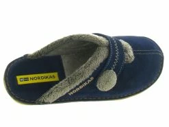 Nordikas Chaussons Et Pantoufles 2070 Cherokee Marine -Chaussons Et Pantoufles Soldes Magasin 4700303 3