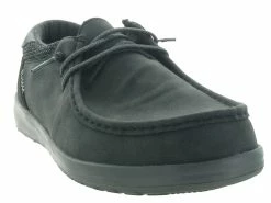 Hey Dude Chaussures A Lacets Paul Noir