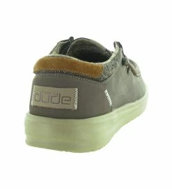 Hey Dude Chaussures A Lacets Paul Marron Fonce -Chaussons Et Pantoufles Soldes Magasin 4762103 5