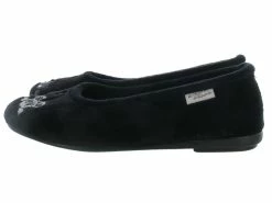 La Maison De L Espadrille Chaussons Et Pantoufles 6046 4 Souris Noir -Chaussons Et Pantoufles Soldes Magasin 4768301 4
