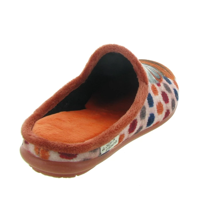 La Maison De L Espadrille Chaussons Et Pantoufles 9000 4 Chat Orange 5 La Maison De L Espadrille Chaussons Et Pantoufles 9000 4 Chat Orange – Image 5