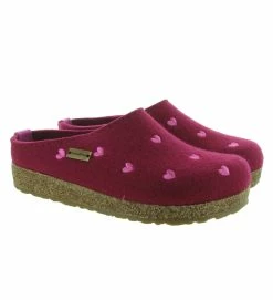 Haflinger Chaussons Et Pantoufles Cuoricini Women Fushia