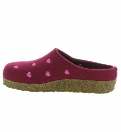Haflinger Chaussons Et Pantoufles Cuoricini Women Fushia -Chaussons Et Pantoufles Soldes Magasin 4781104 4