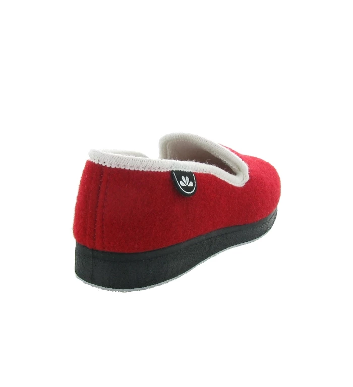 Semelflex Chaussons Et Pantoufles Super Rosie Rouge 5 Semelflex Chaussons Et Pantoufles Super Rosie Rouge – Image 5