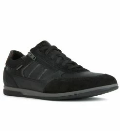 Geox Chaussures A Lacets U254ga Renan Noir