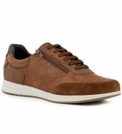 Geox Chaussures A Lacets U16h5b Avery Marron