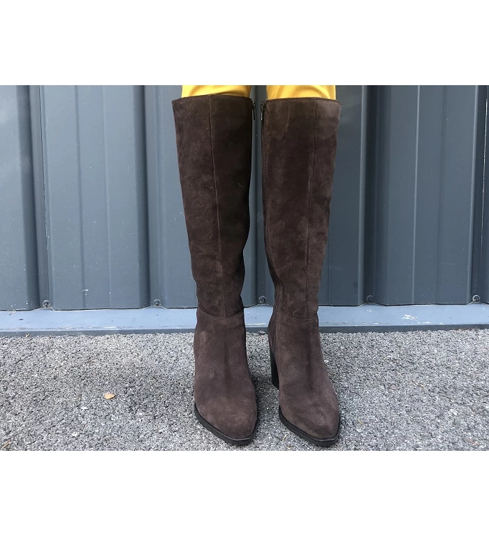 Carmen Bottes 48382 Marron Fonce 3 Carmen Bottes 48382 Marron Fonce – Image 3
