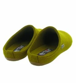 Haflinger Chaussons Et Pantoufles Fundus Femme Ext Jaune -Chaussons Et Pantoufles Soldes Magasin 4874901 5