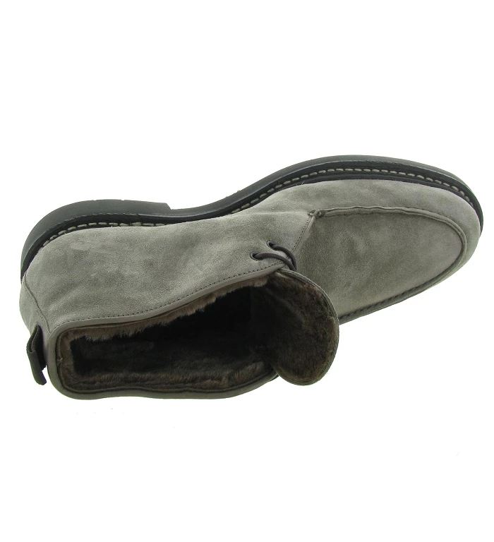 Heschung Chaussures A Lacets Sauge Mouton Taupe 6 Heschung Chaussures A Lacets Sauge Mouton Taupe – Image 6