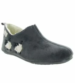 La Maison De L Espadrille Chaussons Et Pantoufles 9024 Gris