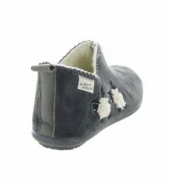 La Maison De L Espadrille Chaussons Et Pantoufles 9024 Gris -Chaussons Et Pantoufles Soldes Magasin 4878501 5