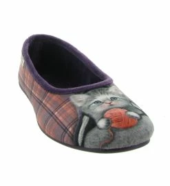 La Maison De L Espadrille Chaussons Et Pantoufles 6054 4 Chat Violet 7 La Maison De L Espadrille Chaussons Et Pantoufles 6054 4 Chat Violet -Chaussons Et Pantoufles Soldes Magasin 4878601 3
