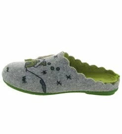 La Maison De L Espadrille Chaussons Et Pantoufles 9064 Gris -Chaussons Et Pantoufles Soldes Magasin 4879701 4