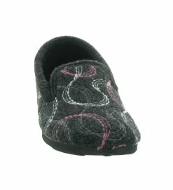 La Maison De L Espadrille Chaussons Et Pantoufles 6946 Noir -Chaussons Et Pantoufles Soldes Magasin 4880301 3