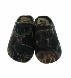 Verbenas Chaussons Et Pantoufles York Forest Marron Fonce