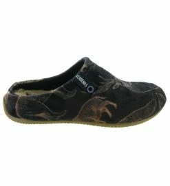 Verbenas Chaussons Et Pantoufles York Forest Marron Fonce -Chaussons Et Pantoufles Soldes Magasin 4887001 3