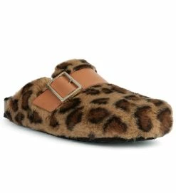 Geox Chaussons Et Pantoufles D26lsb Brionia Leopard