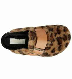 Geox Chaussons Et Pantoufles D26lsb Brionia Leopard -Chaussons Et Pantoufles Soldes Magasin 4890401 3