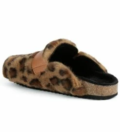 Geox Chaussons Et Pantoufles D26lsb Brionia Leopard -Chaussons Et Pantoufles Soldes Magasin 4890401 4
