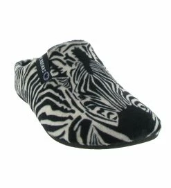 Verbenas Chaussons Et Pantoufles York Zebre Zebre -Chaussons Et Pantoufles Soldes Magasin 4890501 4