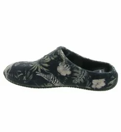 Verbenas Chaussons Et Pantoufles York Selva Noir -Chaussons Et Pantoufles Soldes Magasin 4890601 5