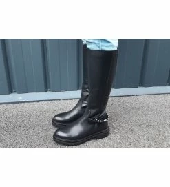 Inuovo Bottes 624018 Noir -Chaussons Et Pantoufles Soldes Magasin 4899901 4