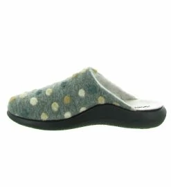 Westland Chaussons Et Pantoufles Roubaix 05 Kaki -Chaussons Et Pantoufles Soldes Magasin 4902102 3