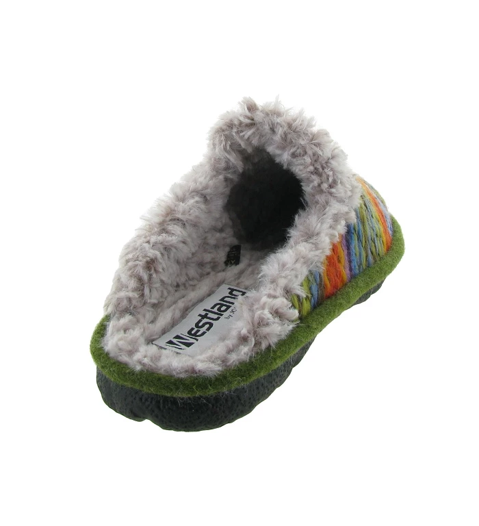 Westland Chaussons Et Pantoufles Lille 126 Vert 5 Westland Chaussons Et Pantoufles Lille 126 Vert – Image 5