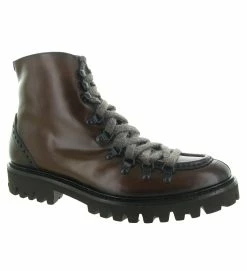 Calce Chaussures A Lacets X1013 Marron Fonce