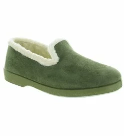 La Maison De L Espadrille Chaussons Et Pantoufles 7635 Neo Charentaise Kaki