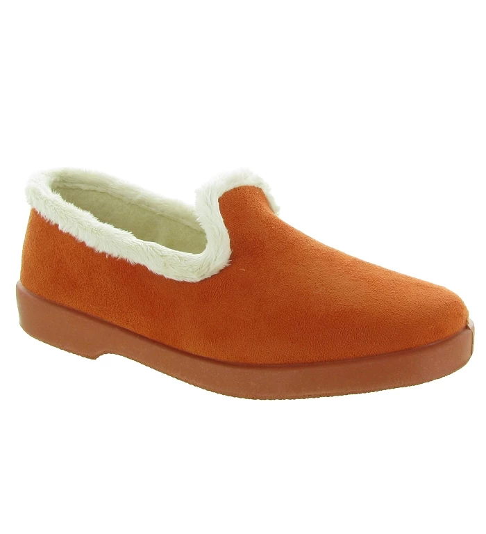 La Maison De L Espadrille Chaussons Et Pantoufles 7635 Neo Charentaise Orange 1 La Maison De L Espadrille Chaussons Et Pantoufles 7635 Neo Charentaise Orange