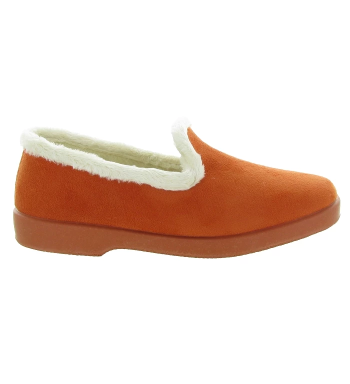 La Maison De L Espadrille Chaussons Et Pantoufles 7635 Neo Charentaise Orange 2 La Maison De L Espadrille Chaussons Et Pantoufles 7635 Neo Charentaise Orange – Image 2
