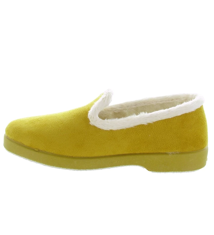 La Maison De L Espadrille Chaussons Et Pantoufles 7635 Neo Charentaise Jaune 4 La Maison De L Espadrille Chaussons Et Pantoufles 7635 Neo Charentaise Jaune – Image 4