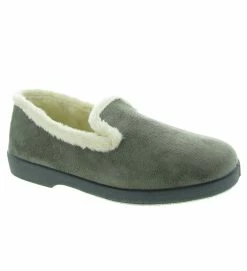 La Maison De L Espadrille Chaussons Et Pantoufles 7635 Neo Charentaise Gris