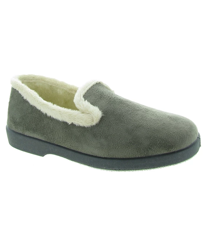 La Maison De L Espadrille Chaussons Et Pantoufles 7635 Neo Charentaise Gris 1 La Maison De L Espadrille Chaussons Et Pantoufles 7635 Neo Charentaise Gris