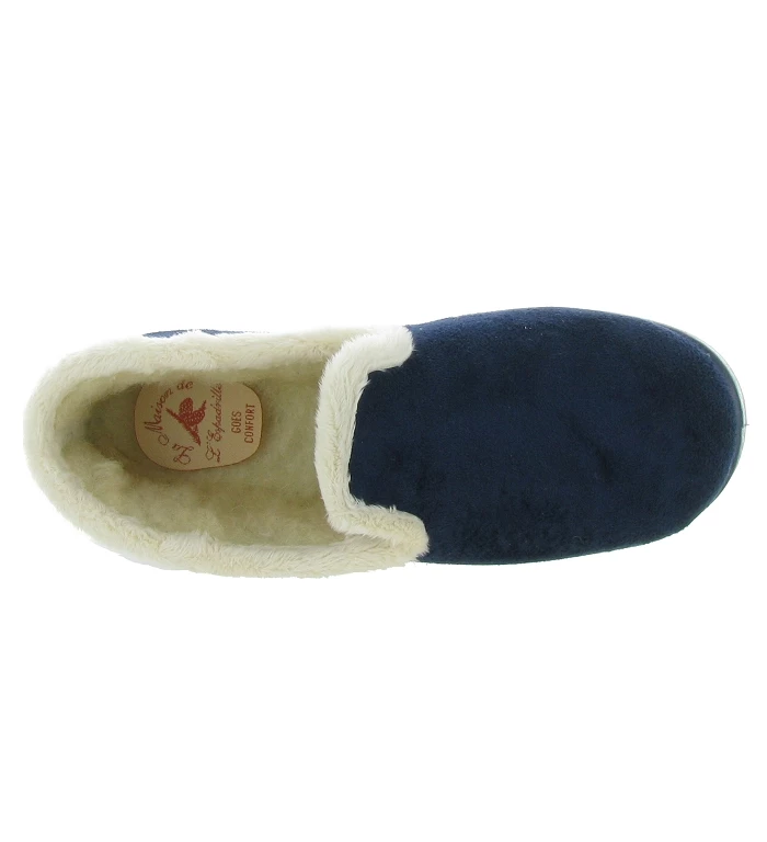 La Maison De L Espadrille Chaussons Et Pantoufles 7635 Neo Charentaise Marine 3 La Maison De L Espadrille Chaussons Et Pantoufles 7635 Neo Charentaise Marine â Image 3