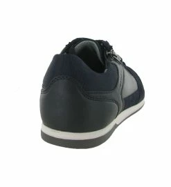 Geox Chaussures A Lacets U354gb Renan Marine -Chaussons Et Pantoufles Soldes Magasin 4924001 4