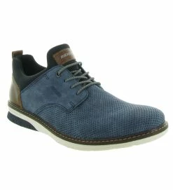 Rieker Chaussures A Lacets 14450 Jeans