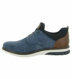 Rieker Chaussures A Lacets 14450 Jeans -Chaussons Et Pantoufles Soldes Magasin 4928702 4